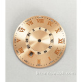 바게트가있는 시계 다이얼을 설정하는 DateJust 34mm Sunray